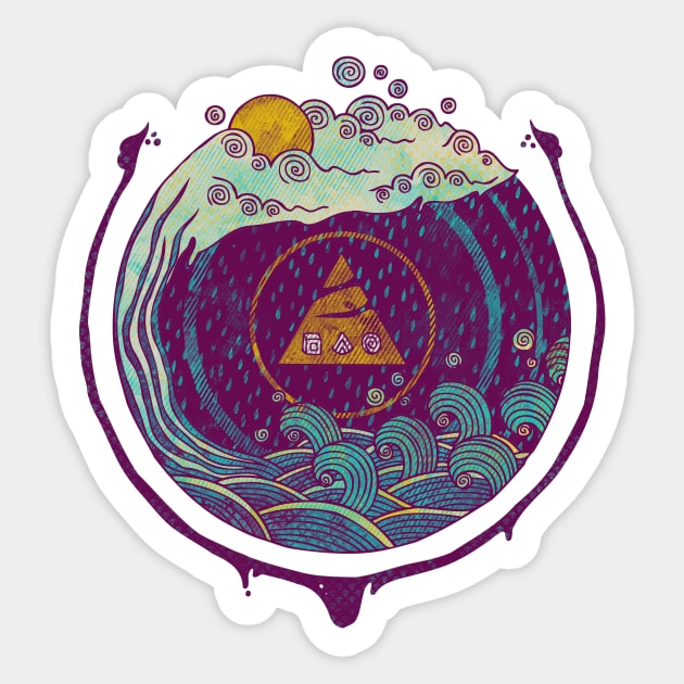 Water Sticker by againstbound